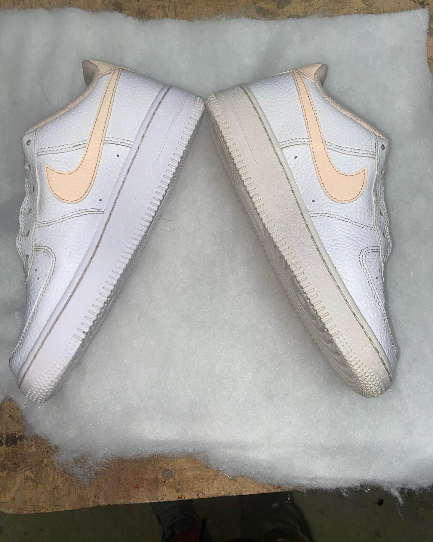 Nike Air Force 1 Peach Swoosh