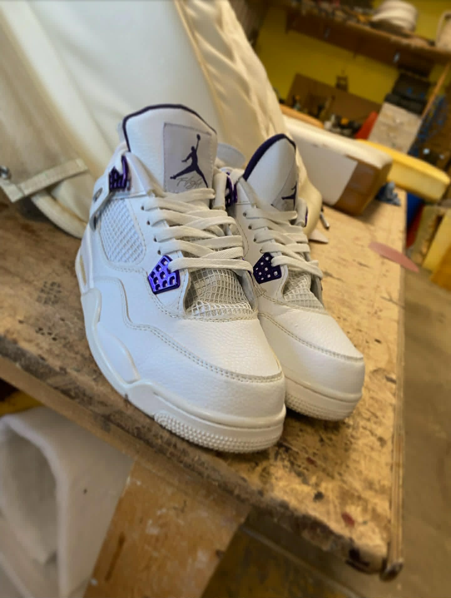 Jordan 4 Purple